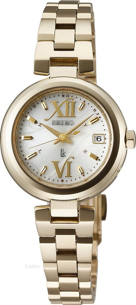 China Wholesale Online Shopping Gold Tone 19 mm Watch Bracelet SSVW004_K0005042