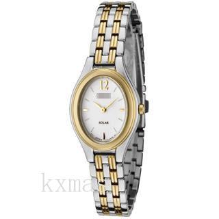 Wholesale Discount Buy Gold And Stainless Steel 10 mm Watch Band SUP006P1_K0005948