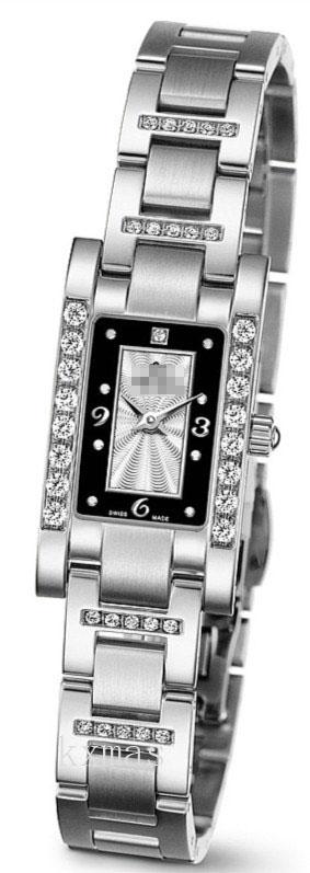 Customizable Stainless Steel Watch Band TQ42953S-DBB-345_K0005604