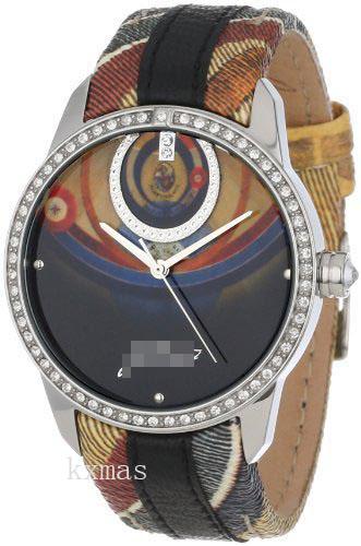 Affordable Swiss Calfskin 20 mm Watch Belt W0262GSTBLK_K0014540