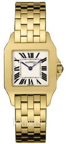 Quality Affordable 18K Yellow Gold Watch Wristband W25063X9_K0000802