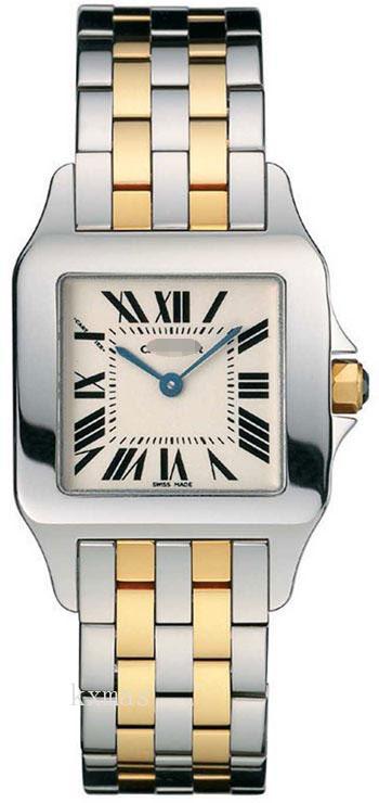 Prestige 18K Yellow Gold And Stainless Steel Watch Band W25067Z6_K0000799