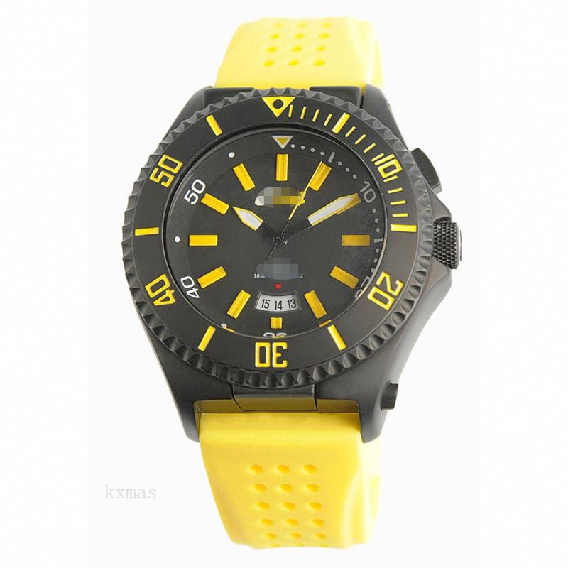 Unique Designer Silicone 21 mm Watch Wristband W2.1_K0029512