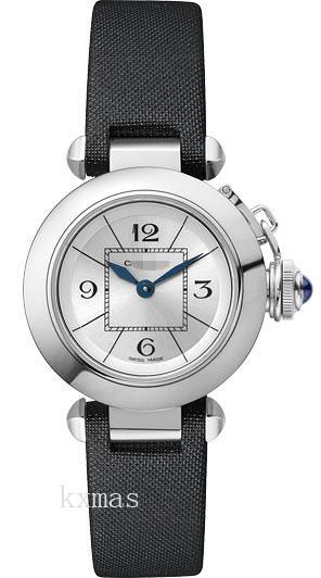 Bargain Trendy Satin Black Watch Strap W3140025_K0000691