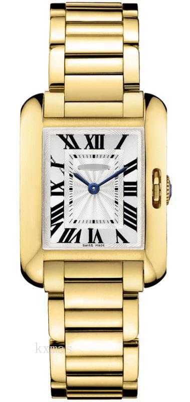 China Wholesale Online Shopping 18Kt Yellow Gold Polished Wristwatch Band W5310014_K0000624