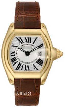 Wholesale Price Online Shopping Brown Crocodile Leather Wristwatch Strap W62018Y5_K0000615