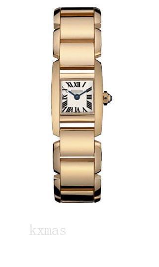 Customizable 18K Polished Rose Gold Wristwatch Band W650018H_K0000598