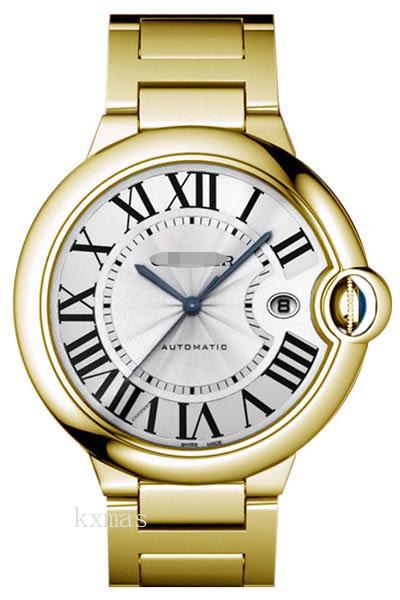 Bargain Elegance Polished 18K Yellow Gold Watch Belt W69005Z2_K0000580