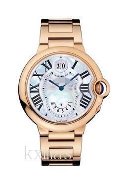 Wholesale Amazing 18K Polished Rose Gold Watch Band W6920035_K0000565