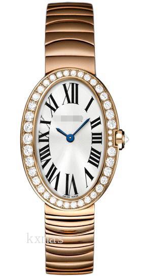 Inexpensive Elegant 18Kt Rose Gold Polished Watch Band WB520002_K0000479