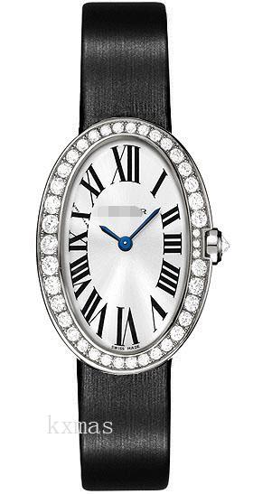 Inexpensive Classic Satin Black Watch Strap WB520008_K0000476