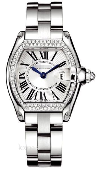 Good Cheap 18K Polished White Gold Watch Belt WE5002X2_K0000463