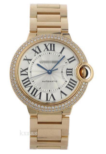 Beautiful Polished 18K Rose Gold Watch Belt WE9008Z3_K0000398