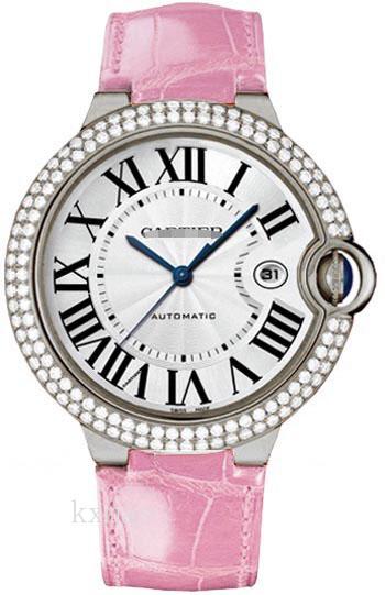 Bargain Trendy Alligator/Crocodile Leather Pink Wristwatch Band WE900951_K0000397