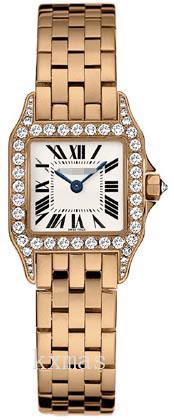 Bargain Designer 18K Rose Gold Watch Wristband WF9008Z8_K0000386