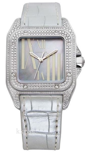 Affordable Durable Crocodile Leather Watch Band WM503251_K0000369
