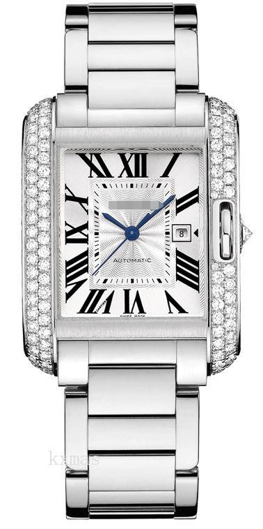 Buy Wholesale Cheap White Gold Wristwatch Band WT100009_K0000312