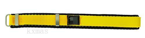 Affordable Elegant Nylon 14 mm Watch Strap Replacement ZC-14NYL-YELLOW-MOM_K0014532