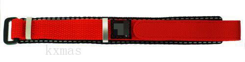 Best Online Companies Nylon 18 mm Wristwatch Strap ZC-18NYL-RED-MOM_K0014510
